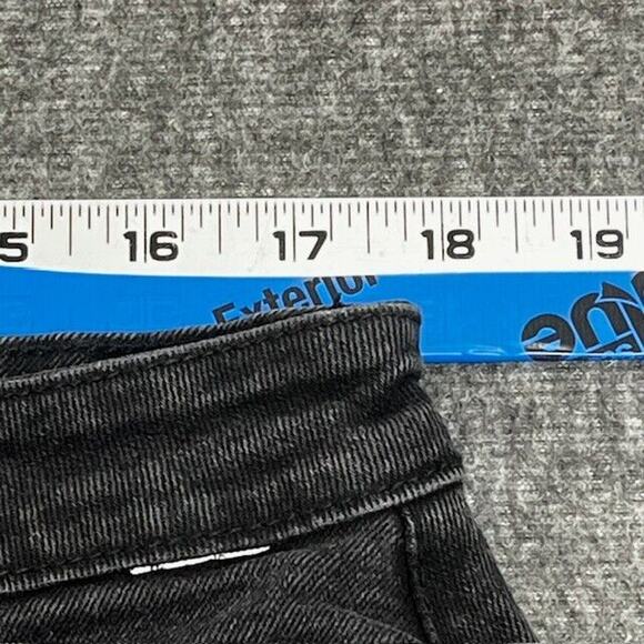 Urban Bliss Jeans Womens Size 12 (34x27.5) High Rise Black Denim - New - Picture 8 of 15